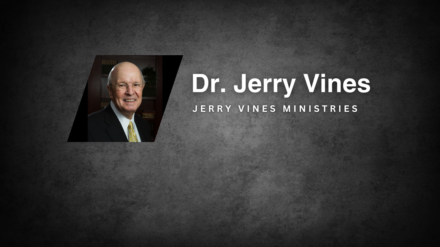 Guest Preacher Dr. Jerry Vines - SNL